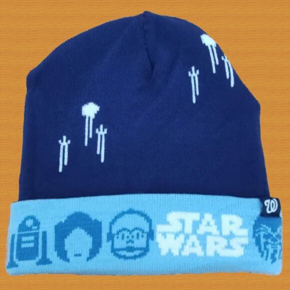 Star Wars Beanie Washington Nationals SGA 2024 Reversible Winter Hat NIP - Picture 7 of 7